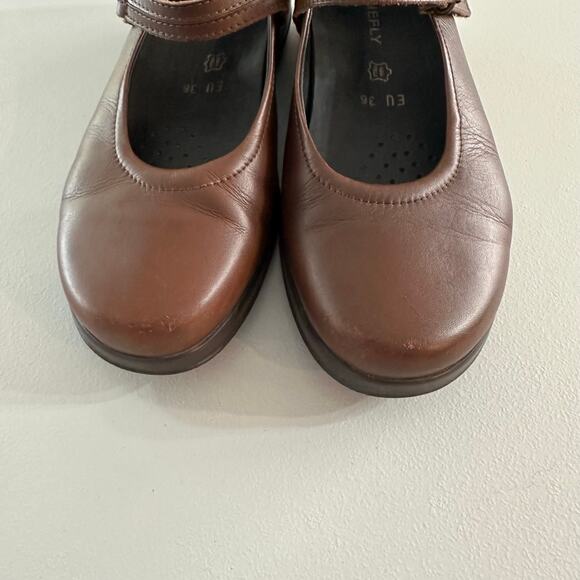 Stonefly Womens Brown Absolute Comfort Leather Mary Jane‎ Shoes Size EU 36 US 6 - Picture 2 of 7